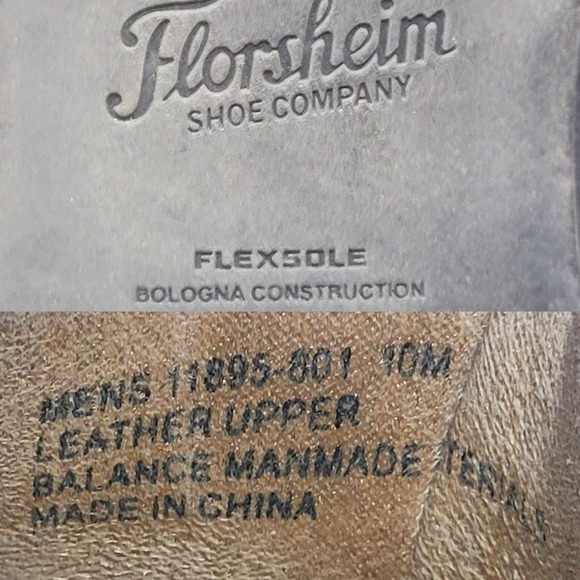 Florsheim Mens Oxblood Burgundy Leather Cap Toe Oxford Shoes 10‎ Professional main image 9